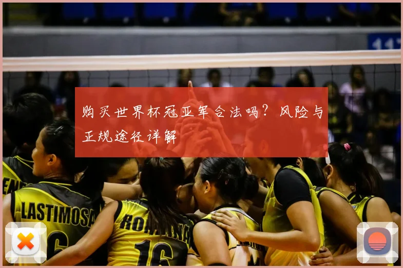 购买世界杯冠亚军合法吗？风险与正规途径详解